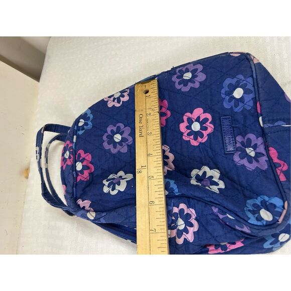 Vera Bradley lunch box blue pink flowers 9"x7" - Picture 6 of 7